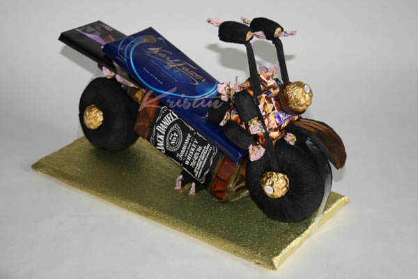 Виски Jack Daniels в подарок упаковка своими руками мотоцикл конфеты
